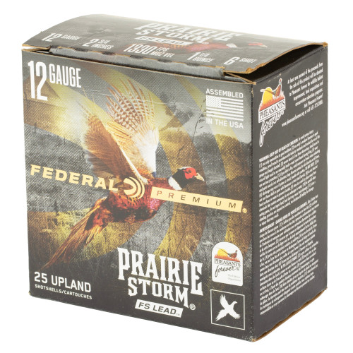 Federal 12 Gauge Ammo 1-1/4 oz #6 Lead Ammunition - 25 Rounds