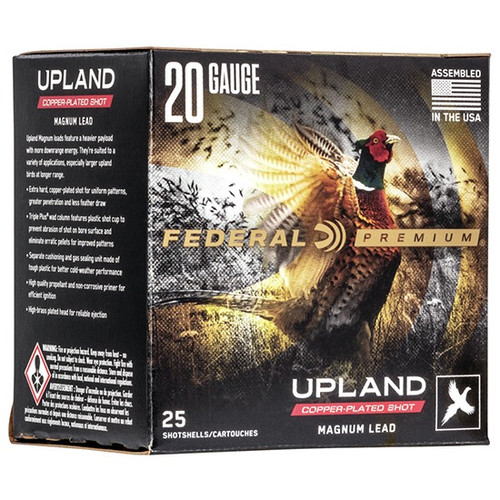 Federal 20 Gauge Ammo 1-1/4 oz #5 Lead Ammunition - 25 Rounds