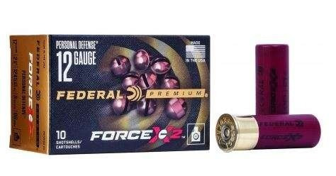 Federal 12 Gauge Ammo 1-3/4 oz #00 Buck Lead Ammunition - 10 Rounds