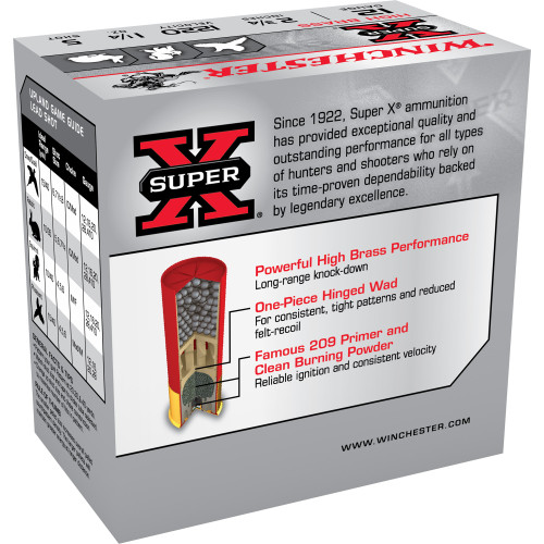 Winchester 12 Gauge Shotgun Ammunition X12P5 2.75" #5 - 25 Shells