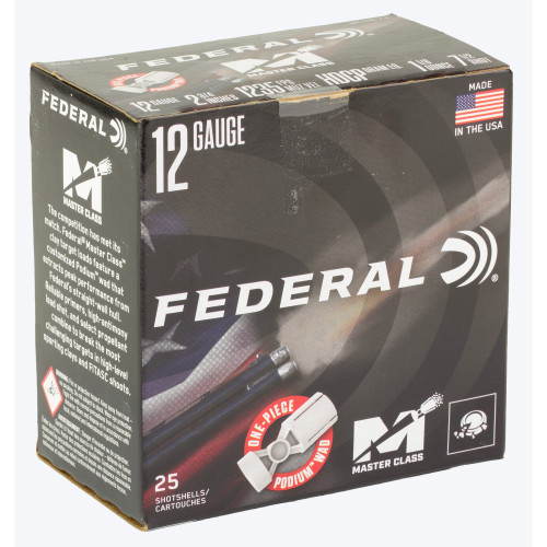 Federal 12 Gauge Shotgun Ammunition MC12HC75 2.75" #7.5 - 25 Shells