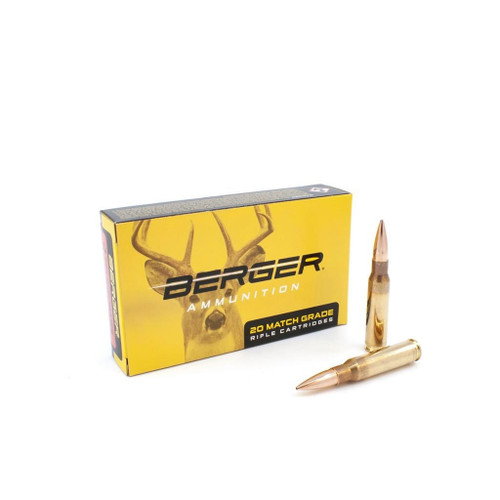 Berger 308 Win Ammo 168gr OTM Ammunition - 20 Rounds