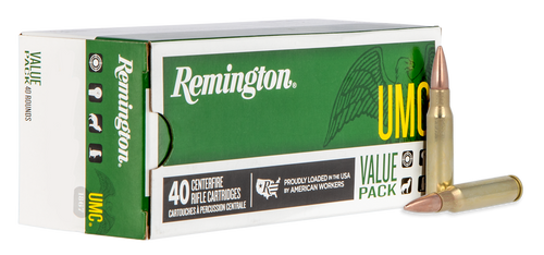 Remington 308 Win Ammo 150gr FMJ Ammunition - 40 Rounds