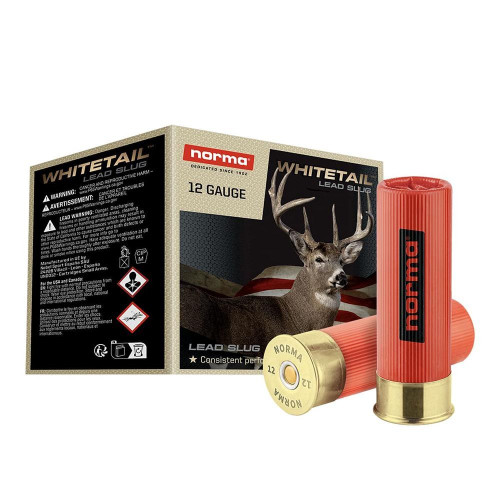 Norma 12 Gauge Ammo 1 oz Slug Ammunition - 25 Rounds