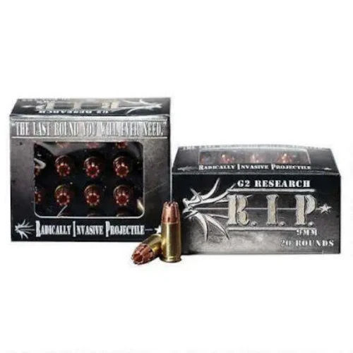 G2 Research .40 S&W Ammo 115gr Lead-Free Ammunition - 20 Rounds