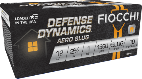 Fiocchi 12 Gauge Shotgun Ammunition 12SLUG 2.75" Rifled Slug - 10 Shells