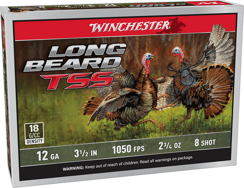Winchester 12 Gauge Ammo 2 3/4 oz #8 TSS Ammunition - 5 Rounds