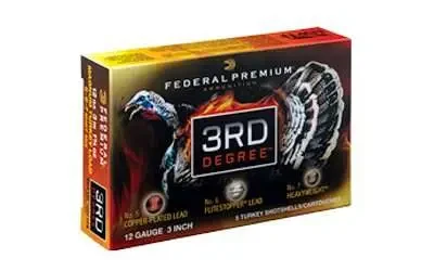Federal 12 Gauge Ammo 1 3/4 oz #5, #6 and #7 Lead/Tungsten Ammunition - 5 Rounds