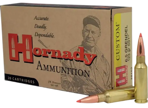 Hornady 6.5 Grendel Ammo 123gr SST Ammunition - 20 Rounds