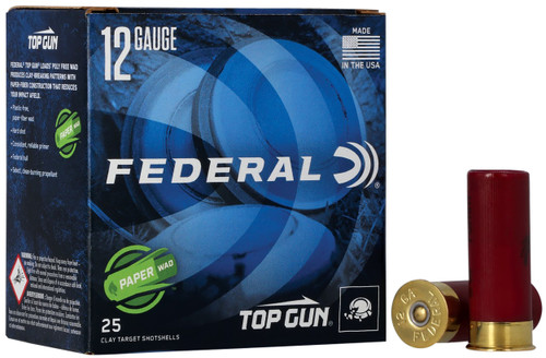 Federal 12 Gauge Ammo 1 oz #8 Shot Ammunition - 25 Rounds