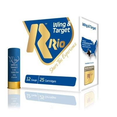 Rio Ammunition 12 Gauge Ammo 1 oz #8 Lead Ammunition - 25 Rounds