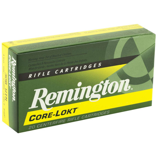 Remington 308 Win Ammo 150gr PSP Core Lokt Ammunition - 20 Rounds