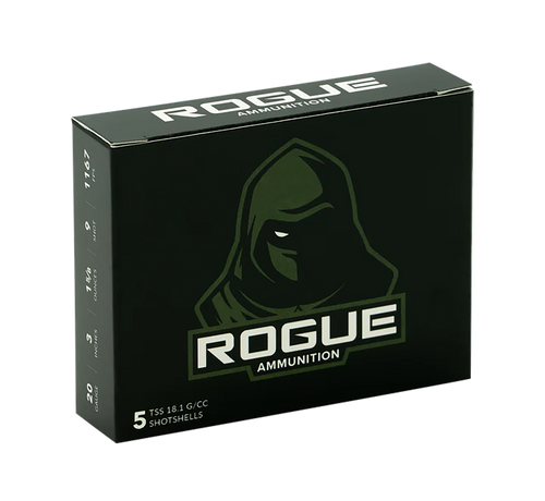 Rogue 20 Gauge Shotgun Ammunition RA-TSS-20-3-158-9 3" #9 - 5 Shells
