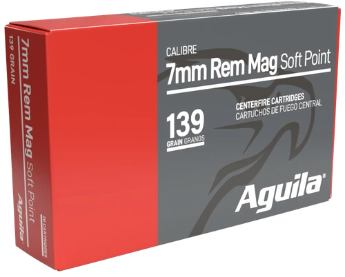 Aguila 7mm Remington Magnum 139gr SP Ammo - 20 Rounds