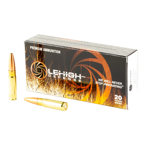 Lehigh Defense 300 Blackout Ammo 115gr HP Ammunition - 20 Rounds