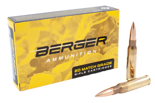 Berger 308 Win Ammo 175gr OTM Ammunition - 20 Rounds