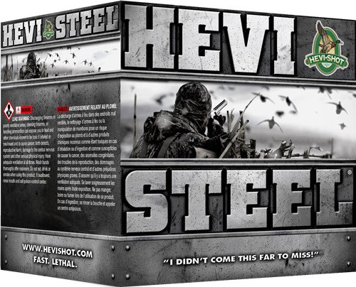 Hevi-Shot 12 Gauge Ammo 1-1/4 oz #BB Steel Ammunition - 25 Rounds