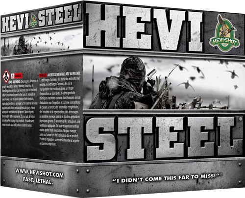 3" 1-1/4OZ #BB 25RD 10BX/CSHEVI-SHOT HEAVY STEEL 12GA 