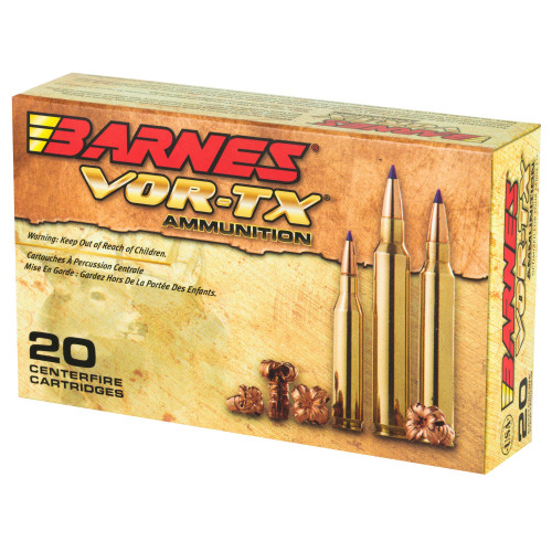 Barnes 25-06 Rem Ammo 100gr TTSX Ammunition - 20 Rounds