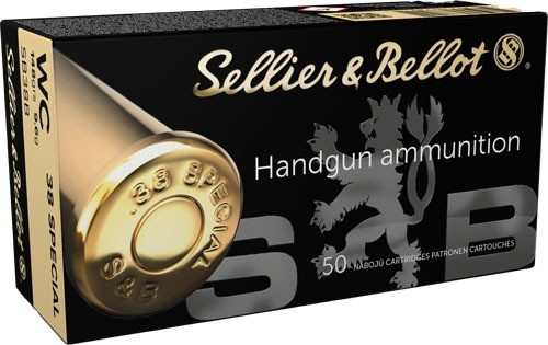 Sellier & Bellot .38 Special 148gr WC Ammo - 50 Rounds