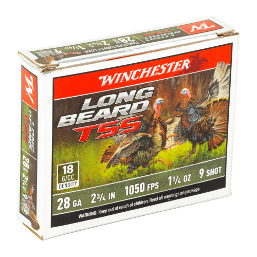 Winchester 28 Gauge Ammo 1-1/4 oz #9 TSS Ammunition - 5 Rounds