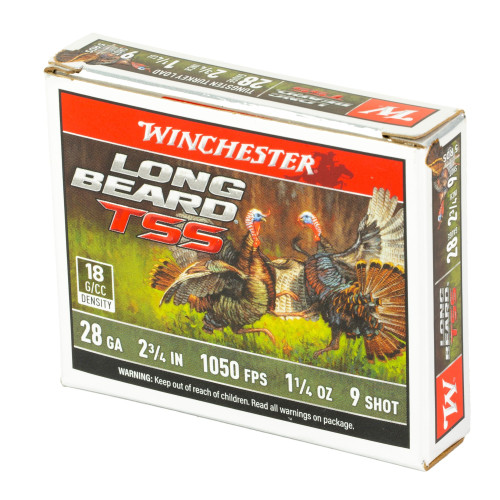 Winchester 28 Gauge Ammo 1-1/4 oz #9 TSS Ammunition - 5 Rounds
