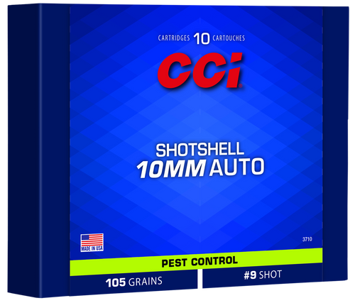 CCI 10mm Auto Ammo 105gr Shotshell Ammunition - 10 Rounds