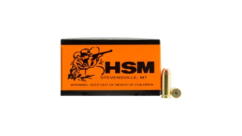 HSM Ammunition 10mm Ammo 200gr FMJ Ammunition - 20 Rounds