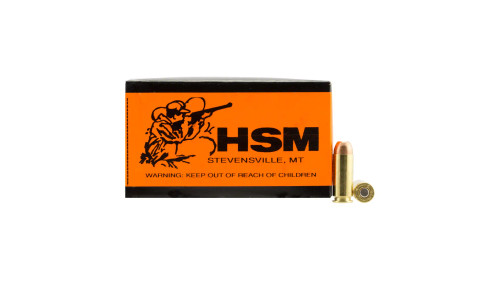 HSM 10mm Ammo 200gr Jacketed Hollow Point Ammunition - 20 Rounds