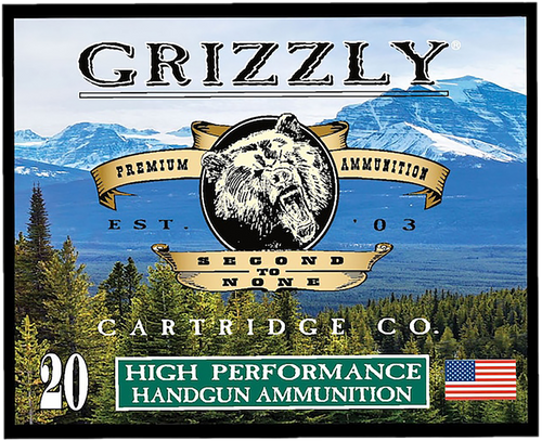 Grizzly Ammo GC38SP9   38Special 148gr Full Metal Jacket Flat Point 20 Per Box/10 Case