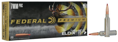 Federal 7mm PRC Ammo 175gr ELD-X Ammunition - 20 Rounds