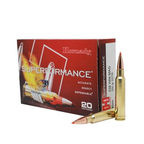 Hornady 338 Win Mag Ammo 200gr SST Ammunition - 20 Rounds