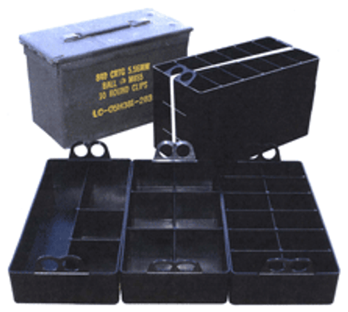 FITS ALL .50BMG AMMO CANSMTM AMMO CAN ORGANIZER 3-PACK 