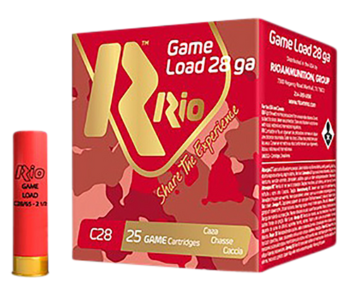 Rio Ammunition 28 Gauge Ammo 1 oz #7.5 Lead Ammunition - 25 Rounds