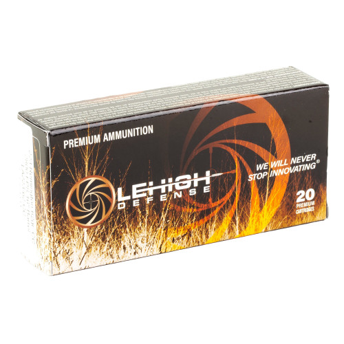 Lehigh Defense .223 Rem Ammo 62gr BTHP Ammunition - 20 Rounds