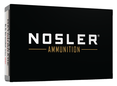 Nosler 6.5 Grendel Ammo 123gr Custom Competition Hollow Point Boat Tail Ammunition - 20 Rounds