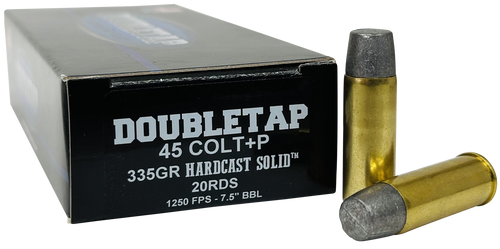 DoubleTap .45 Colt Ammo 335gr HCSLD Ammunition - 20 Rounds