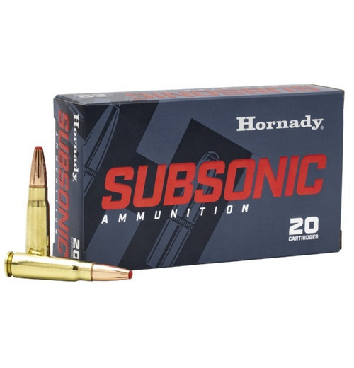 Hornady 7.62X39mm Ammo 255gr Sub-X Ammunition - 20 Rounds
