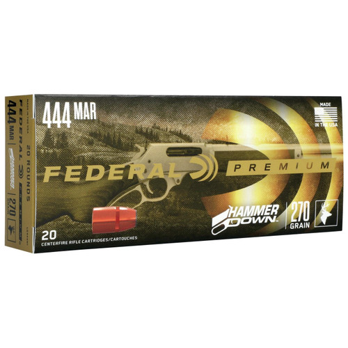 Federal 444 Marlin Ammo 270gr BSP Ammunition - 20 Rounds