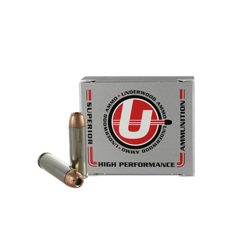Underwood Ammo .500 S&W Magnum Ammo 350gr JHP Ammunition - 20 Rounds