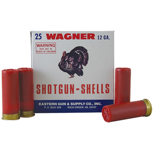 Wagner 12 Gauge Ammo 1-1/4 oz #10 Ammunition - 25 Rounds