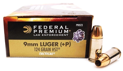 Federal 9mm Ammo 124gr JHP Ammunition - 1000 Rounds