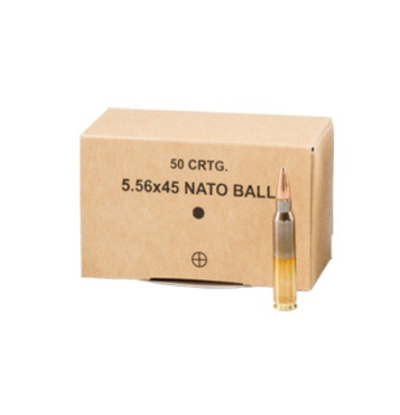 GGG 5.56mm NATO Ammo 55gr FMJ Ammunition - 1200 Rounds