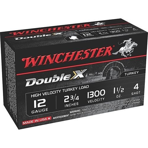 Winchester 12 Gauge Ammo 1-1/2 oz #4 Lead Ammunition - 10 Rounds