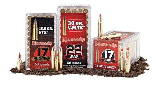 Hornady .22 MAG Ammo 30gr V-MAX Ammunition - 200 Rounds