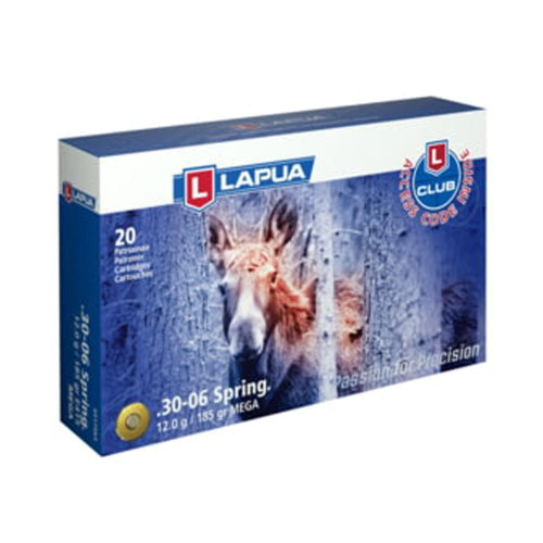 Lapua 30-06 Sprg Ammo 185gr JSP Ammunition - 20 Rounds