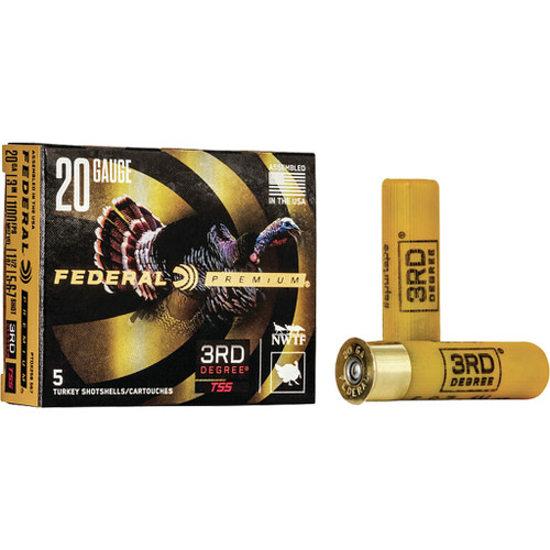 Federal 20 Gauge Shotgun Ammunition 3" #7 - 5 Shells