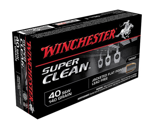 Winchester .40 S&W Ammo 140gr JFP Ammunition - 50 Rounds