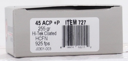 Underwood Ammo .45 ACP Ammo 255gr Lead Ammunition - 20 Rounds