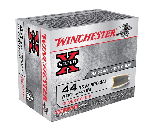 Winchester .44 Special Ammo 200gr JHP Ammunition - 20 Rounds
